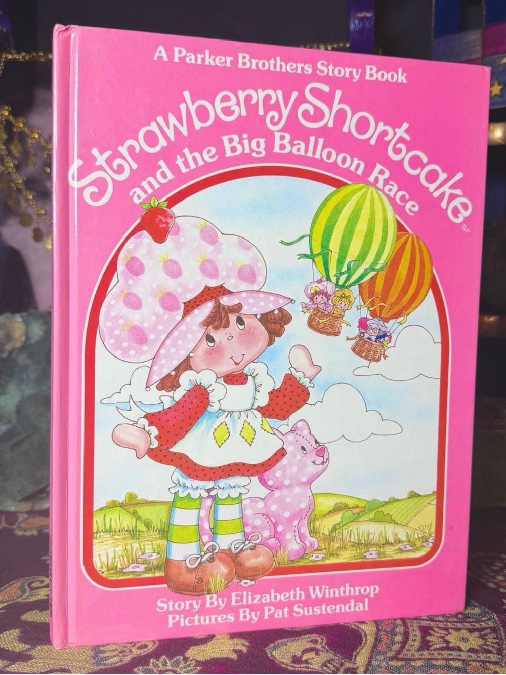 Vintage 1983 Strawberry Shortcake Children’s Book The Big Balloon Race